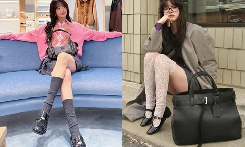 Từ ngày biết công thức phối giày với tất, tôi diện quần hay váy cũng vừa gầy vừa cao, không còn tự ti