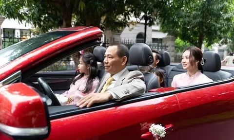 Hình ảnh cực hiếm của con dâu cả nhà tỷ phú trong lễ cưới Phương Nhi gây chú ý