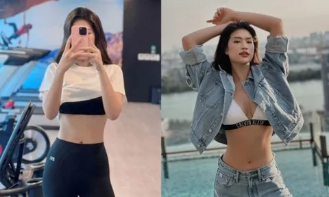 Sao Việt khỏe đẹp: Hoa hậu Thiên Ân giữ dáng nhờ tập luyện kỷ luật