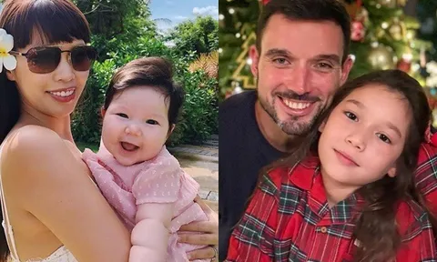 Bị trêu đẻ thuê vì con gái lai Tây càng lớn càng giống bố, siêu mẫu Hà Anh đáp quá chuẩn