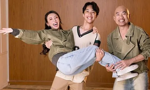 Con trai 13 tuổi cao 1m78, thạo 3 thứ tiếng của nghệ sĩ Thu Trang - Tiến Luật