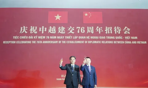 Lễ kỷ niệm 76 năm ngày thiết lập quan hệ ngoại giao Việt Nam - Trung Quốc tại TP HCM