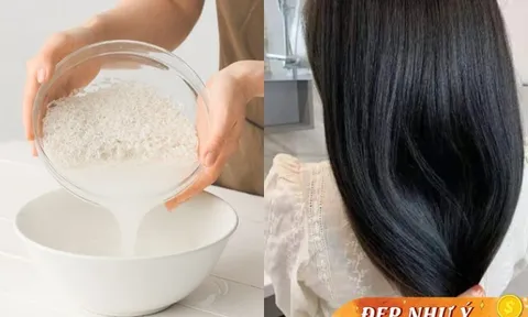 Thứ nước trắng đục ai cũng nghĩ là đồ thừa đem gội đầu giúp phục hồi tóc hư tổn, tóc dày bồng bềnh không cần cấy