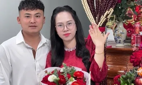 Ly hôn 3 năm rồi tái hợp, vợ chồng ở Thanh Hóa làm lễ ăn hỏi như lần đầu