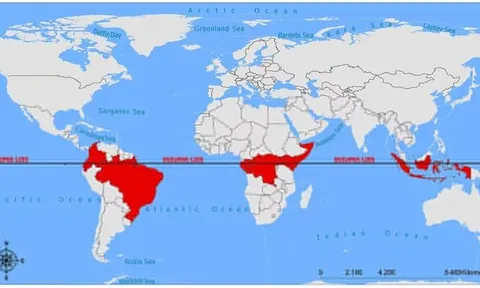 Điều gì xảy ra khi bạn đứng ngay vị trí xích đạo?