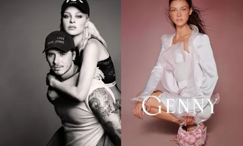 Giữa ồn ào mâu thuẫn gia đình, Nicola Peltz Beckham làm gương mặt đại diện cho thương hiệu Ý