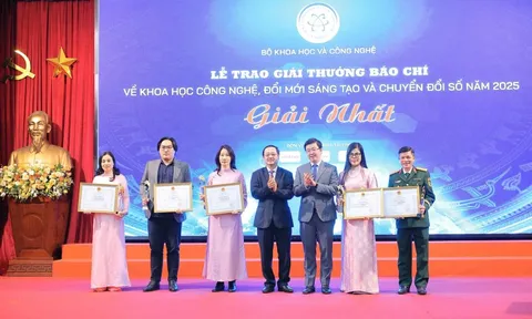22 tác phẩm đoạt Giải thưởng báo chí về KHCN, đổi mới sáng tạo và chuyển đổi số năm 2025