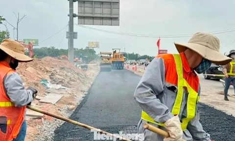 Hàng loạt công trình giao thông trọng điểm tại Hà Nội thi công xuyên Tết