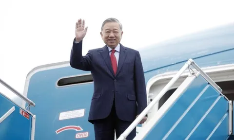 Tổng Bí thư Tô Lâm lên đường tham dự cuộc họp khai mạc Hội đồng Hòa bình về Gaza