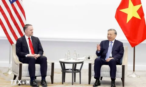 Tổng Bí thư Tô Lâm tiếp Trưởng đại diện Thương mại Mỹ Jamieson Greer