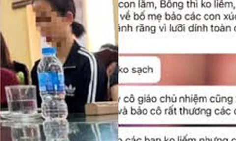Xác minh thông tin một giáo viên bắt hàng chục em học sinh... liếm đất