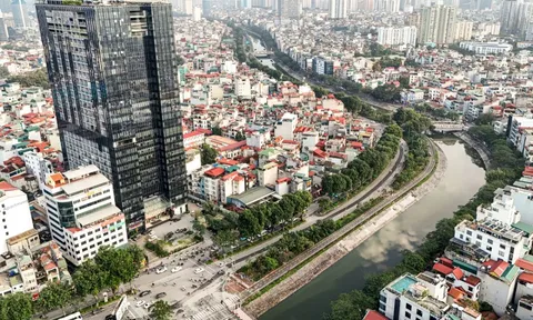 Hiện trạng đường Láng trước đề xuất mở rộng lên gần 54m