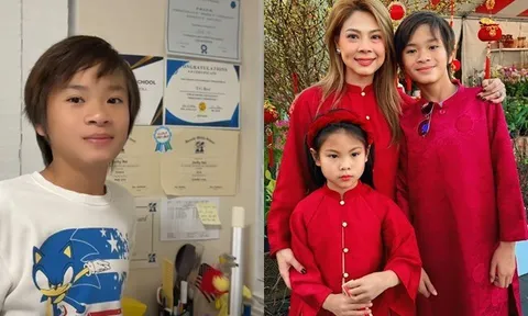 Jacky Minh Trí 14 tuổi để tóc dài, hiền lành, học giỏi, Thanh Thảo thưởng nóng cho ăn thịt 10 triệu/kg