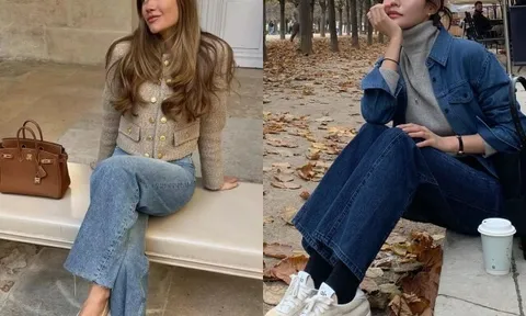 Thích mặc quần jeans, chị em mang giày bệt là hợp nhất, đặc biệt 4 kiểu này vừa trẻ vừa sang