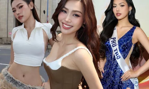 Á hậu Hoàn vũ Việt Nam là mỹ nhân có nụ cười đẹp nhất, đời thường mê ăn diện cắt khoét "đốt mắt" dân tình