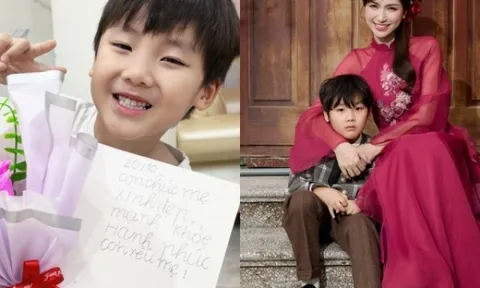 Bé Bo - con trai 6 tuổi hút fan của Hòa Minzy