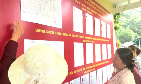 Rực sắc cờ đỏ, sẵn sàng ngày bầu cử tại xã đảo ở Đà Nẵng