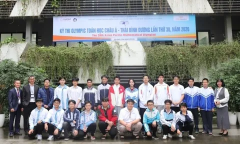10 thí sinh dẫn đầu vòng thi Olympic Toán học châu Á tại Việt Nam