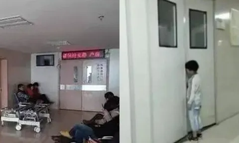 Mẹ vào phòng sinh nhưng mãi không thấy ra, bé trai nói 1 câu với y tá khiến ai cũng nghẹn ngào