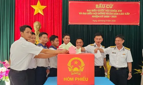 Bầu cử sớm tại 2 đảo tiền tiêu ở Cà Mau