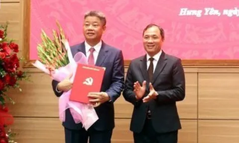 Hưng Yên có tân Phó Bí thư Tỉnh ủy