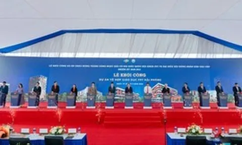 FPT khởi công tổ hợp giáo dục quy mô 5.800 học sinh tại Hải Phòng