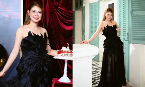 'Búp bê' Thanh Thảo trẻ trung, gợi cảm trong tiệc sinh nhật tuổi 49