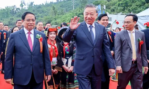 Khởi công đồng loạt 121 trường nội trú vùng biên