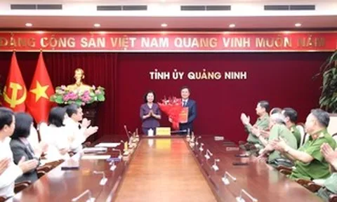 Phó Giám đốc Công an tỉnh Quảng Ninh biệt phái làm Phó Trưởng Ban Nội chính Tỉnh ủy