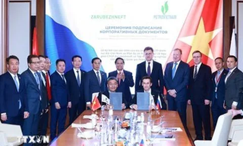 Thủ tướng Phạm Minh Chính làm việc với đối tác hàng đầu của Việt Nam về dầu khí