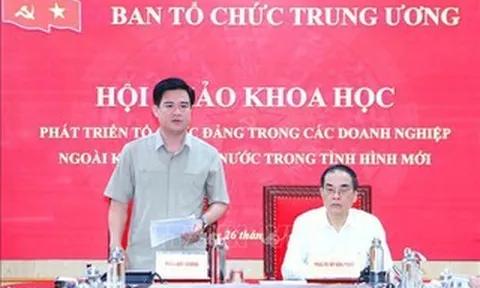 Phát triển tổ chức đảng trong các doanh nghiệp ngoài khu vực nhà nước trong tình hình mới