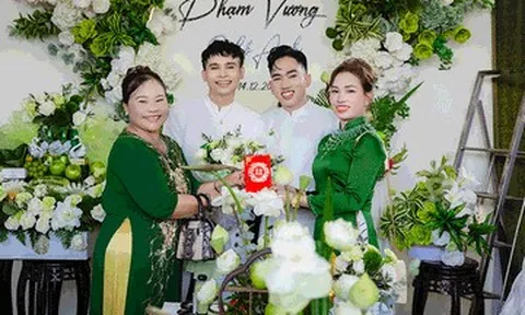 Hai chàng trai làm đám cưới ở Đồng Nai, khách đến đông ngoài tưởng tượng