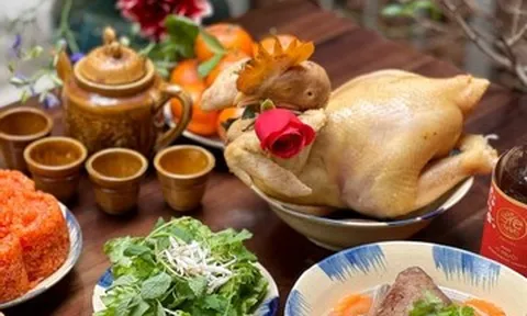 Mâm cúng tết Thanh minh tại nhà, ngoài mộ đầy đủ, đúng truyền thống