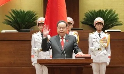 VIDEO: Chủ tịch Quốc hội khóa XVI Trần Thanh Mẫn tuyên thệ nhậm chức