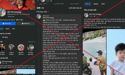 Sự thật phía sau tin 'bé bị bắt cóc' ở Đà Nẵng