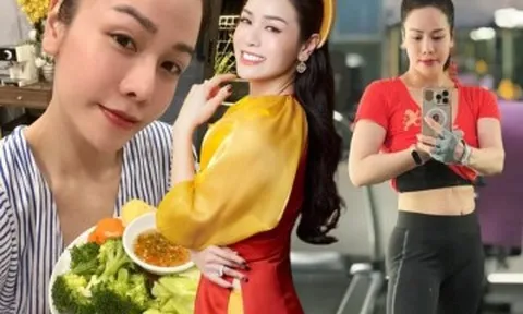 "Phú bà showbiz" ở biệt thự 200m2, 40 tuổi trải qua 2 lần sinh nở vóc dáng vẫn thon thả nhờ siết cân đúng cách