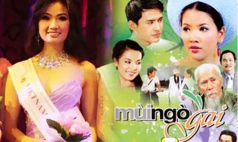 Nữ diễn viên quần chúng phim Mùi Ngò Gai ôm giấc mộng vào showbiz, sau thành Hoa hậu được yêu thích nhất năm 2008