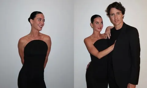 Katy Perry khoe vẻ đẹp quyến rũ, tình tứ bên cựu thủ tướng Justin Trudeau