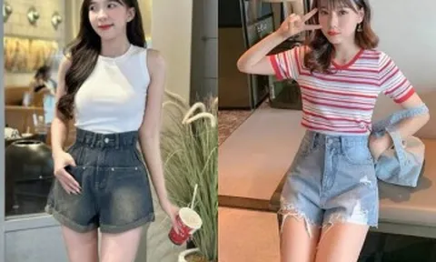 Mẹo chọn quần short denim tôn dáng, kéo chân: Nàng đùi to nên chú ý đến chi tiết này để trông thon gọn hơn