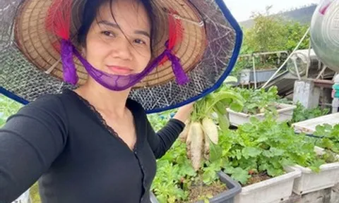 Mẹ 5 con biến sân thượng thành 'vườn quê', 11 năm nuôi cả nhà bằng rau sạch
