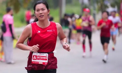 Từ hồ bơi đến đường chạy, Ánh Viên ngày càng đẹp rực rỡ