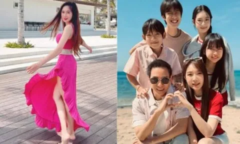 Tiểu thư Hà Nội “gây sốt” với loạt ảnh ở bãi biển, cõi mạng “sốc” khi biết đã U50, sinh 4 con cho đạo diễn trăm tỷ