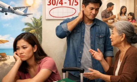 Nghỉ lễ 30/4 dài ngày, tôi không thể đi đâu vì mẹ chồng muốn con cháu quây quần