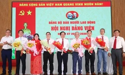 Ông Tô Đình Tuân làm Bí thư Đảng ủy Báo Người Lao Động nhiệm kỳ 2025 - 2030