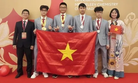 Học sinh Việt đứng thứ 2 tại Olympic Hóa học Quốc tế Mendeleev
