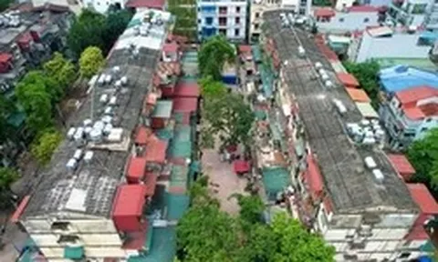 Hà Nội thông tin về tiến độ cải tạo 36 tòa nhà khu tập thể Vĩnh Hồ