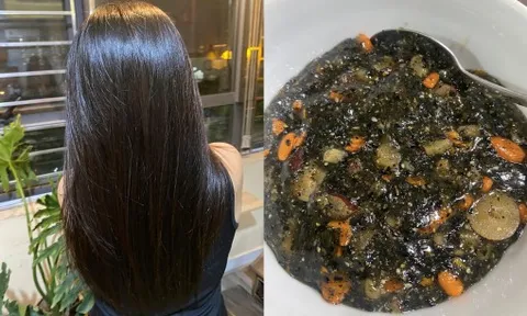 Chia sẻ bí quyết làm đẹp: Chỉ nhờ nguyên liệu trong bếp, mái tóc người phụ nữ U50 chuyển từ bạc sang đen