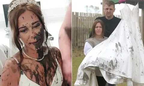 Cô dâu bị tạt sơn đen trong đám cưới: Hé lộ mối hiềm khích nhiều năm