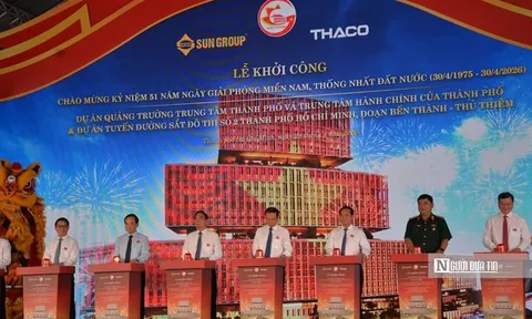 Tp.HCM đồng loạt khởi công nhiều công trình quy mô lớn