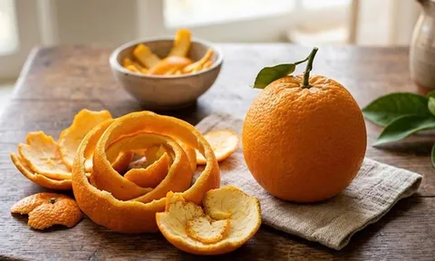 Dinh dưỡng có lợi cho sức khỏe từ vỏ quả cam mà nhiều người thường bỏ đi